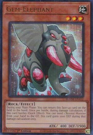 Gem-Elephant (BLMM-EN112) - Battles of Legend: Monster Mayhem 1st Edition
