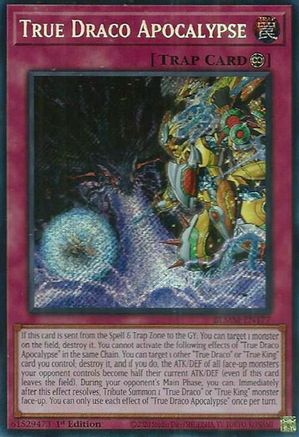 True Draco Apocalypse (BLMM-EN177) - Battles of Legend: Monster Mayhem 1st Edition
