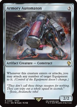 Armory Automaton (Surge Foil) (FIC-336) - Commander: FINAL FANTASY Foil