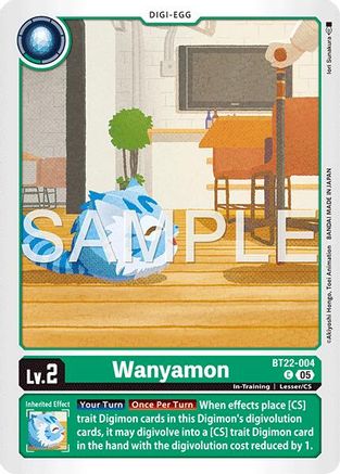 Wanyamon (BT22-004) - Cyber Eden