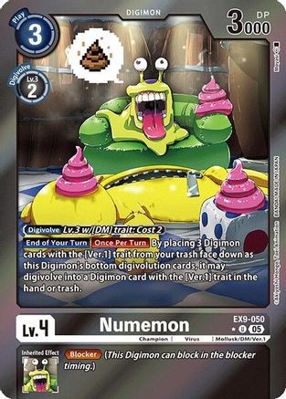 Numemon (Limited Foil) (EX9-050) - Versus Monsters Foil