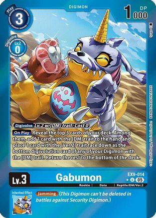 Gabumon (Limited Foil) (EX9-014) - Versus Monsters Foil