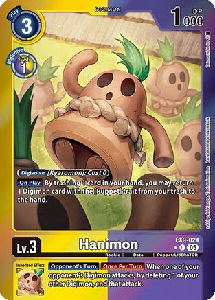 Hanimon (Limited Foil) (EX9-024) - Versus Monsters Foil
