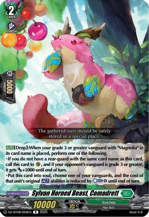 Sylvan Horned Beast, Comadrett (DZ-BT08: KNIGHTS 0F REBIRTH)