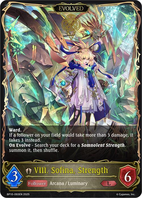 VIII. Sofina, Strength Evolved L