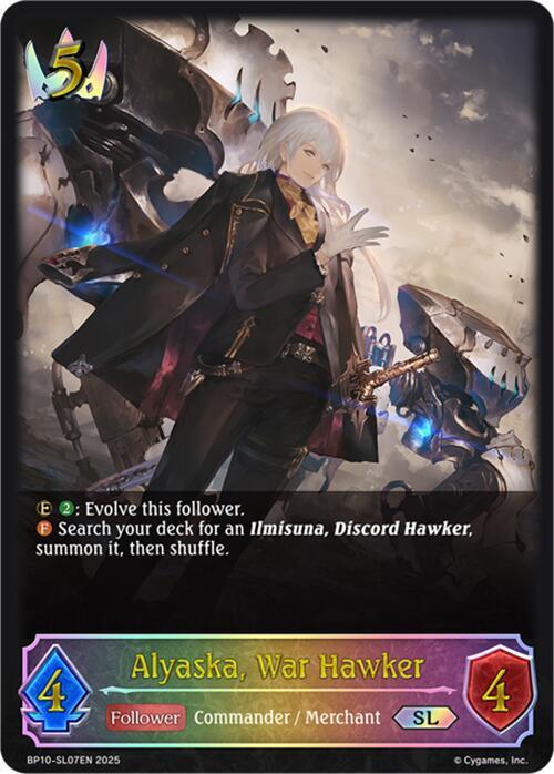 Alyaska, War Hawker SL