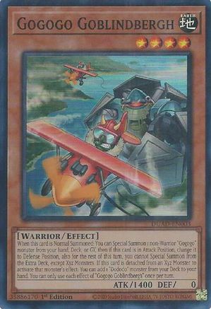 Gogogo Goblindbergh (DUAD-EN003) - Duelist's Advance 1st Edition