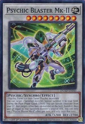 Psychic Blaster Mk-II (DUAD-EN040) - Duelist's Advance 1st Edition