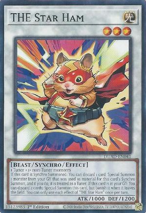THE Star Ham (DUAD-EN041) - Duelist's Advance 1st Edition