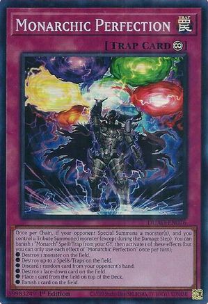 Monarchic Perfection (DUAD-EN076) - Duelist's Advance 1st Edition