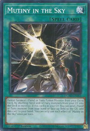 Mutiny in the Sky (DUAD-EN083) - Duelist's Advance 1st Edition