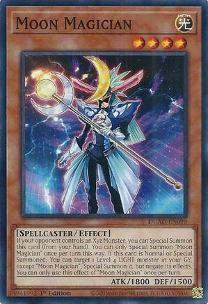 Moon Magician (DUAD-EN099) - Duelist's Advance 1st Edition