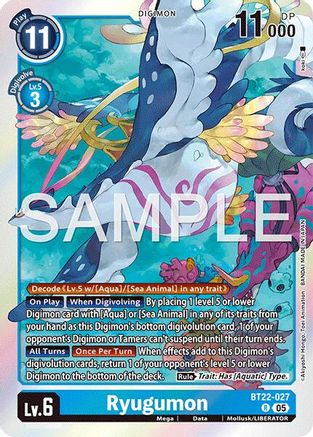 Ryugumon (BT22-027) - Cyber Eden Foil