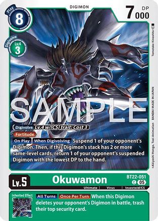 Okuwamon (BT22-051) - Cyber Eden