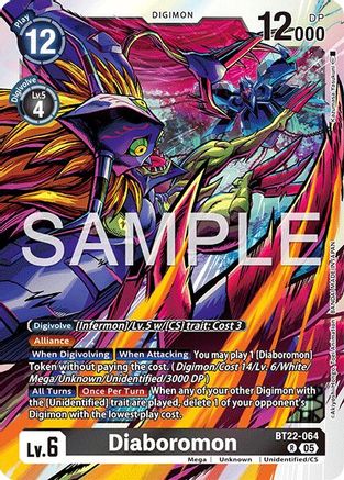 Diaboromon (BT22-064) - Cyber Eden Foil