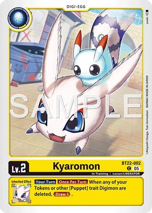 Kyaromon (BT22-002) - Cyber Eden
