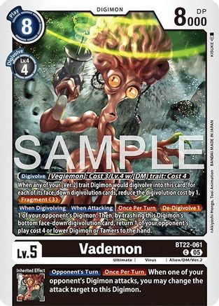 Vademon (BT22-061) - Cyber Eden