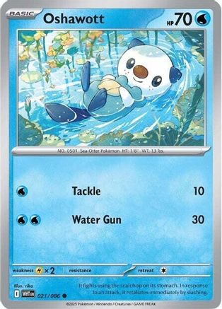 Oshawott 21 - SV White Flare