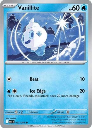Vanillite 27 - SV White Flare