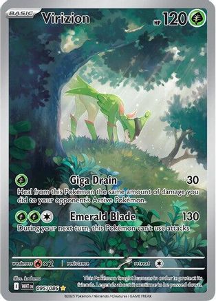 Virizion - 095/086 95 - SV White Flare Holofoil
