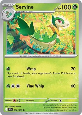 Servine 2 - SV Black Bolt Reverse Holofoil