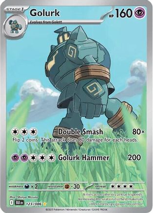 Golurk - 123/086 123 - SV Black Bolt Holofoil