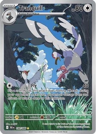 Tranquill - 149/086 149 - SV Black Bolt Holofoil