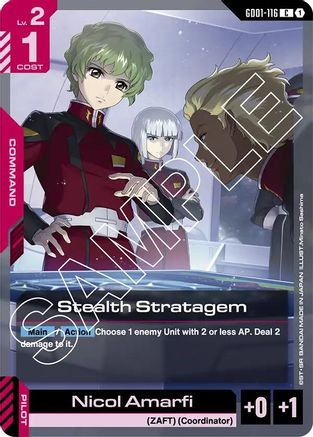 Stealth Stratagem GD01-116/undefined - Newtype Rising