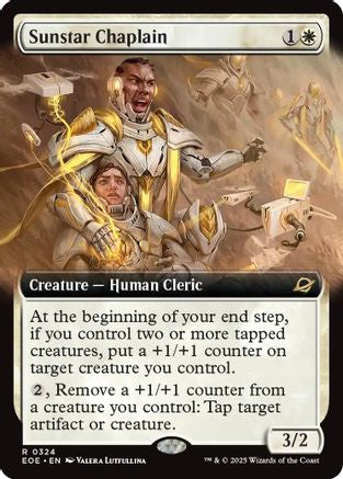 Sunstar Chaplain (Extended Art) (EOE-324) - Edge of Eternities Foil