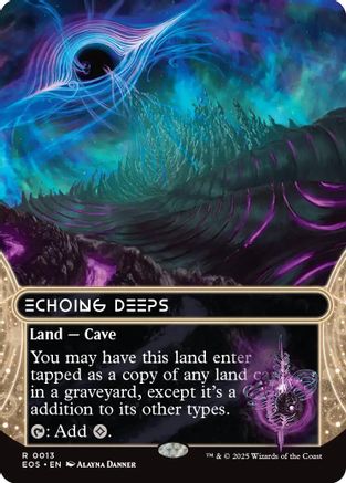 Echoing Deeps (0013) (Borderless) (EOS-013) - Edge of Eternities: Stellar Sights