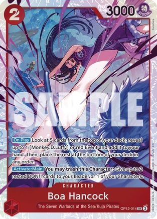 Boa Hancock (OP12-014) - Legacy of the Master Foil