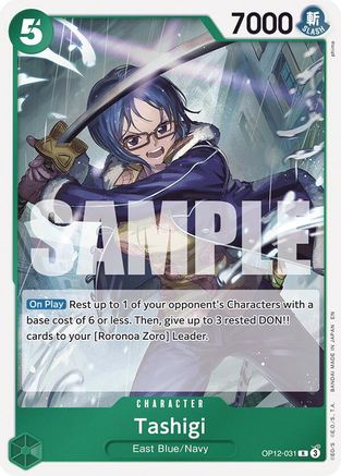 Tashigi (OP12-031) - Legacy of the Master Foil