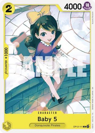 Baby 5 (111) (OP12-111) - Legacy of the Master