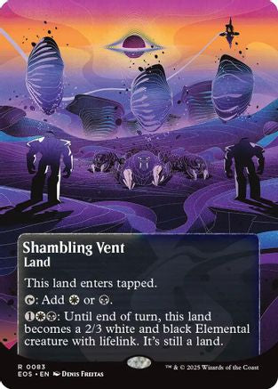 Shambling Vent (0083) (Borderless) (EOS-083) - Edge of Eternities: Stellar Sights