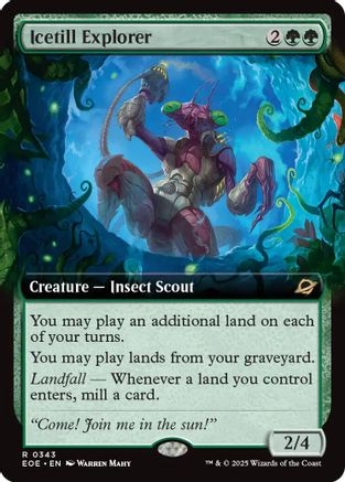 Icetill Explorer (Extended Art) (EOE-343) - Edge of Eternities
