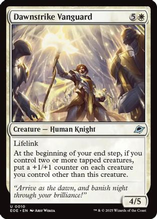 Dawnstrike Vanguard (EOE-010) - Edge of Eternities Foil