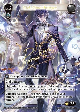 Ciel, Omenbringer (CSR) (006) - Distorted Reflections Foil