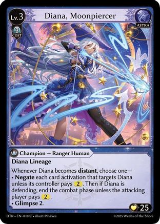 Diana, Moonpiercer (010) - Distorted Reflections