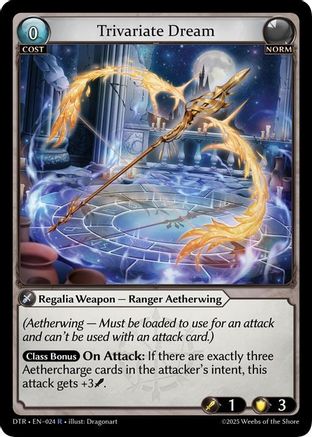 Trivariate Dream (024) - Distorted Reflections Foil