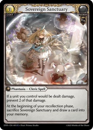 Sovereign Sanctuary (093) - Distorted Reflections Foil