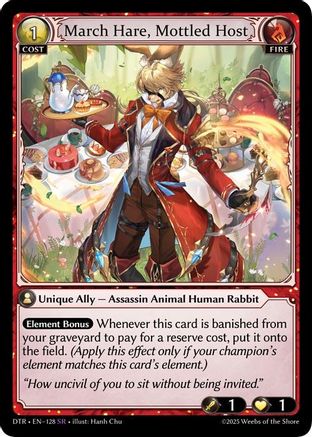 March Hare, Mottled Host (128) - Distorted Reflections Foil