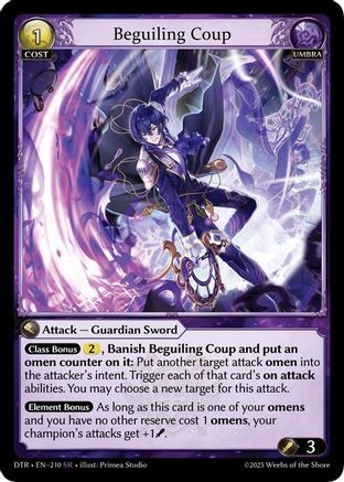 Beguiling Coup (210) - Distorted Reflections Foil
