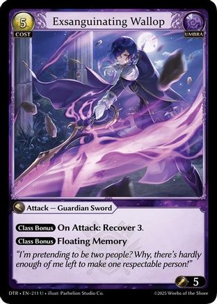 Exsanguinating Wallop (211) - Distorted Reflections Foil