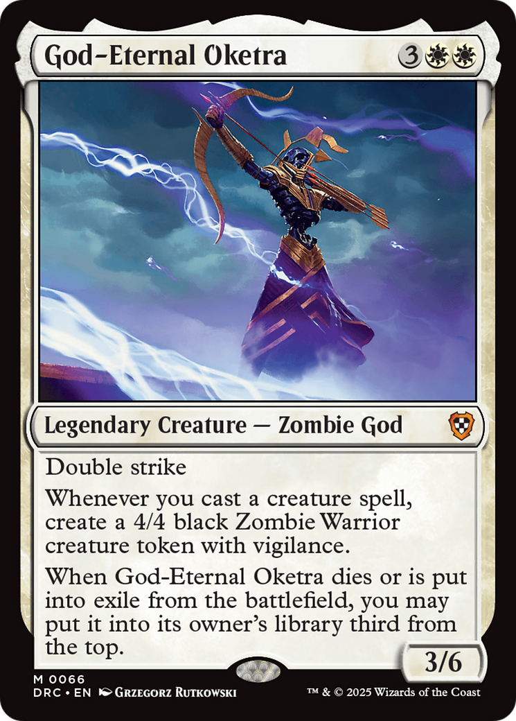 God-Eternal Oketra (DRC-066) - Aetherdrift Commander