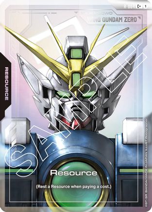 Resource (R-004) (C+) R-004/undefined - Newtype Rising Holofoil
