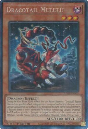 Dracotail Mululu (CR) (JUSH-EN005) - Justice Hunters 1st Edition