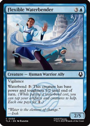 Flexible Waterbender (TLA-050) - Avatar: The Last Airbender Foil