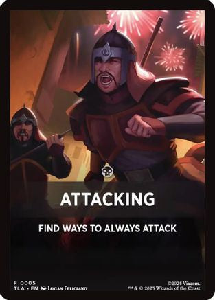 Attacked Theme Card (TLA-005) - Avatar: The Last Airbender