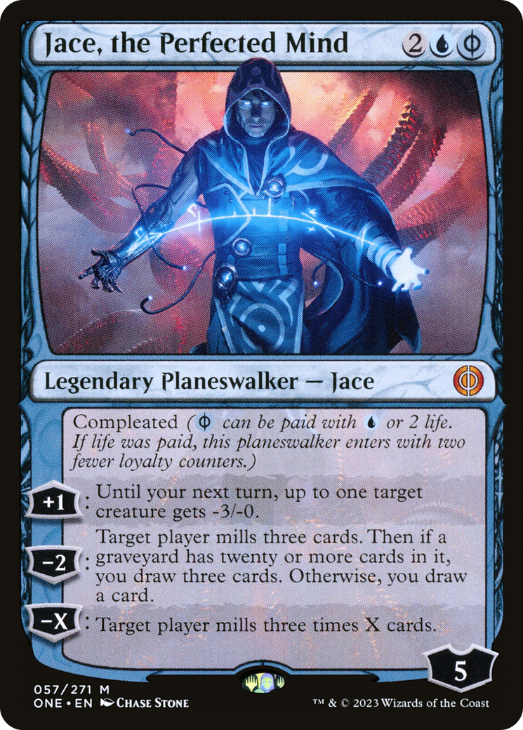 Jace, The Perfected Mind Base Foil 57