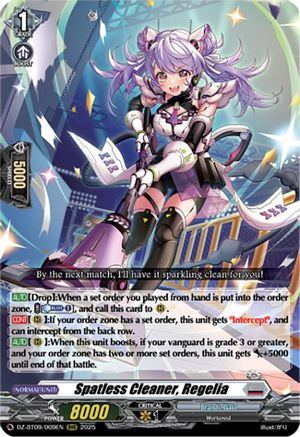 Spatless Cleaner, Regelia (DZ-BT09: SUPER BRAVE DETONATION)